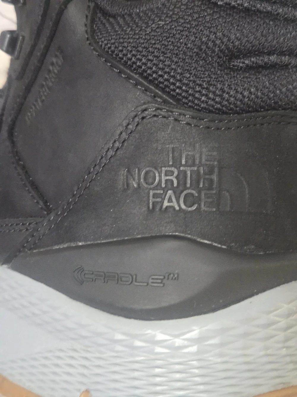 The North Face Men's Black and Gray Hiking Boots 9 / 42